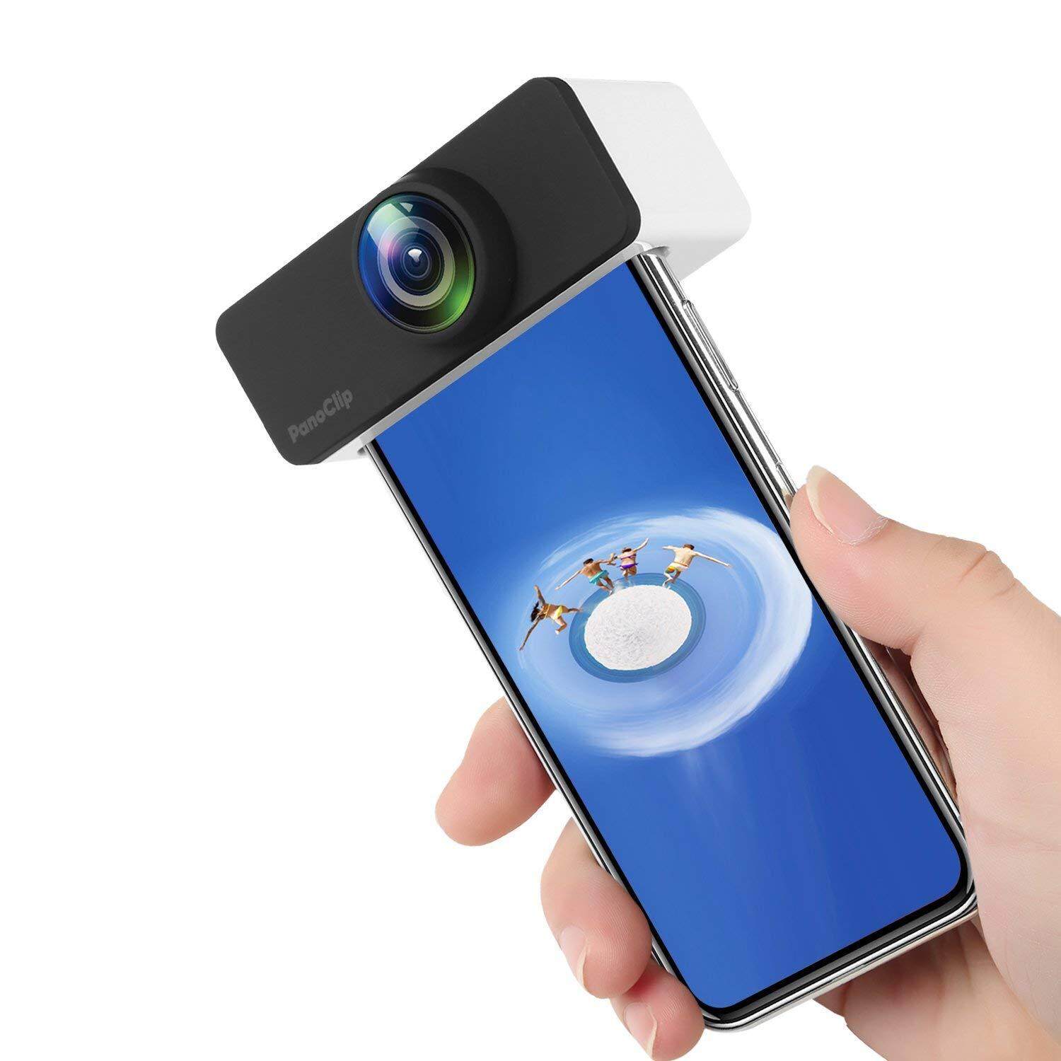 Jansin Original 360 Derajat Kamera Panorama Lensa untuk iPhone 7 Plus 7 Plus Persegi Panjang Tampilan Penuh untuk Apple iPhone 8 PLUS Lensa Kamera