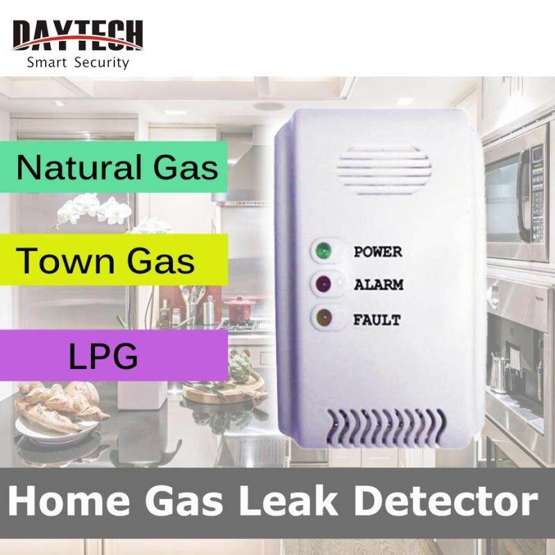 DAYTECH Gas Detector Security Detector Ignitable Gas Leaking 	Natural gas, Town gas and LPG Alarm Light flash and 80dB sound