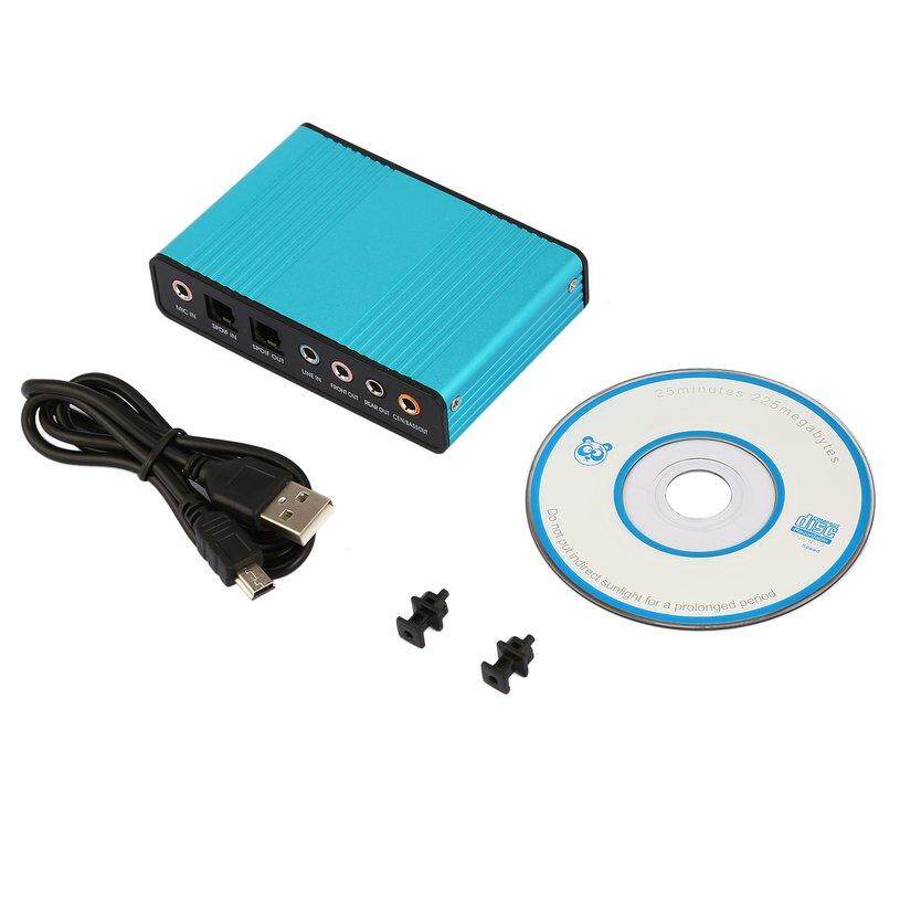 H-MENT Profesional E * Xternal Sound Card Usb Channel 5.1 7.1 Optical Adaptor Kartu Audio untuk Laptop Komputer PC Promosi