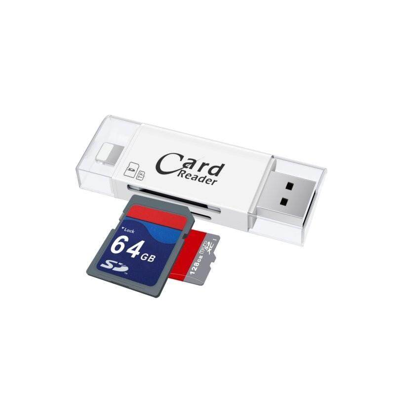 Bảng giá IDragon Đầu Đọc Thẻ Nhớ USB 2.0 TF R005, Cho iPhone iPad Máy Tính Macbook Phong Vũ