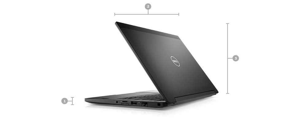 Dell Latitude 7280 Business Class Notebook (i3-7100U 2.40Ghz,256GB