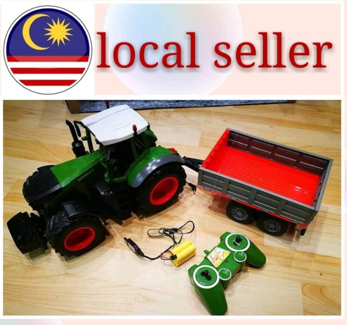 double e rc tractor