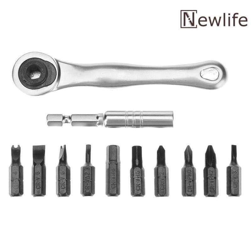 12pcs/set Multi Function Ratchet Screwdriver Wrench Set Kit Outdoor Repair Tool - intl