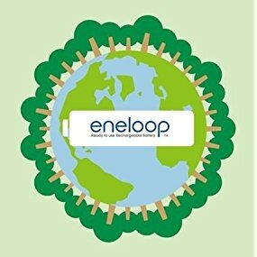 eneloop rechargeable recyclable batteries