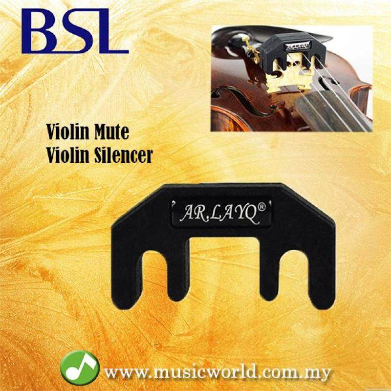 BSL ARLATQ Violin Mute Violin Silencer Practice Rubber Mute Malaysia