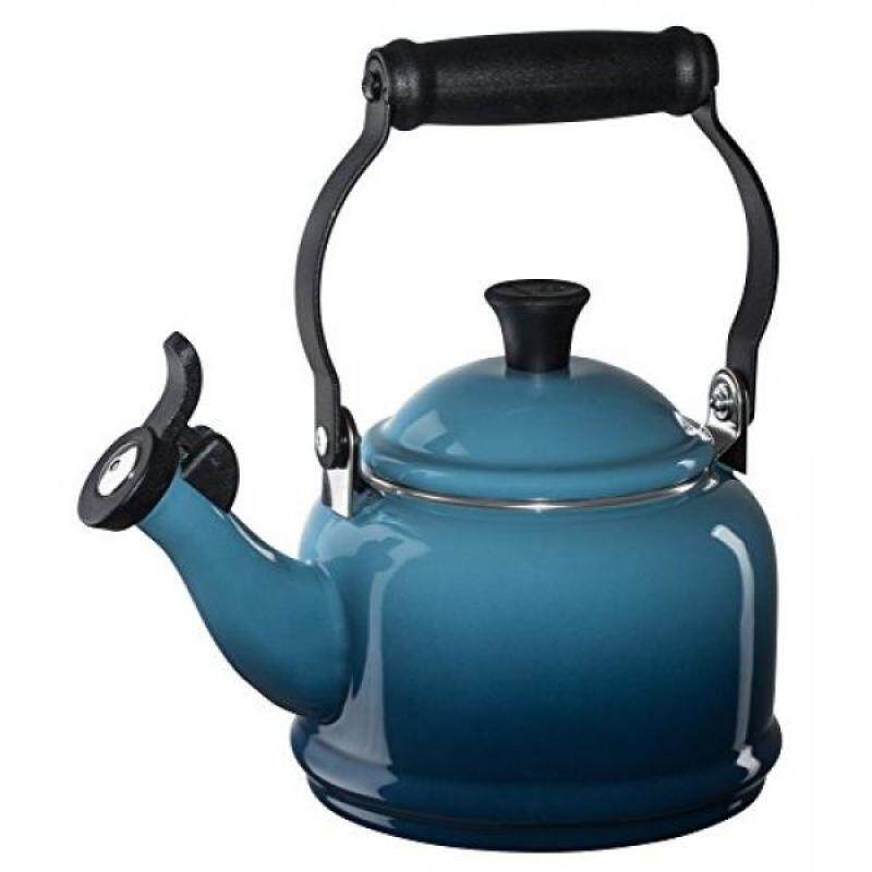 le creuset demi whistling tea kettle