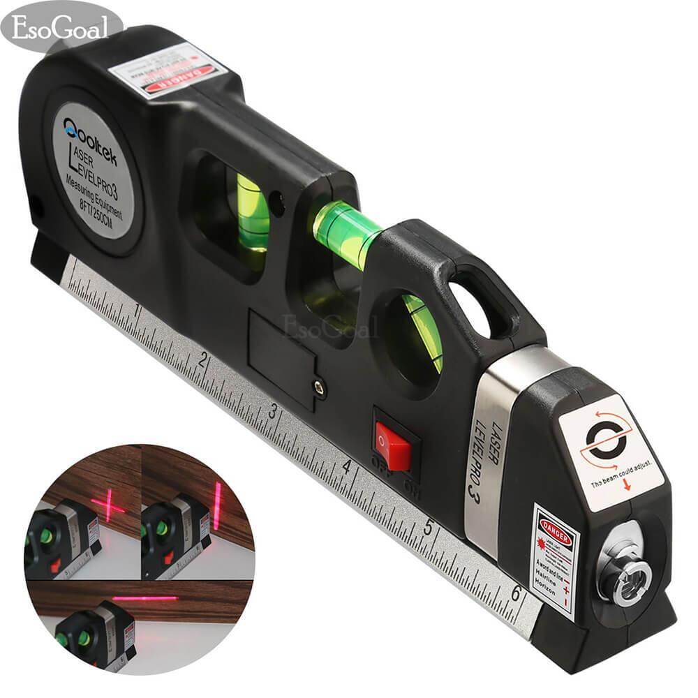 EsoGoal Thước đo laser đa năng 8ft theo tiêu chuẩn - INTL