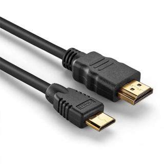 Cáp Mini Type C Male To Standard Male Tương Thích HDMI Cáp TV Mạ Vàng Full thumbnail