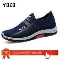 Giày thể thao nam chất liệu lưới thoáng khí thấm hút mồ hôi thích hợp hoạt động chạy bộ đi bộ ngoài trời YOZO thumbnail