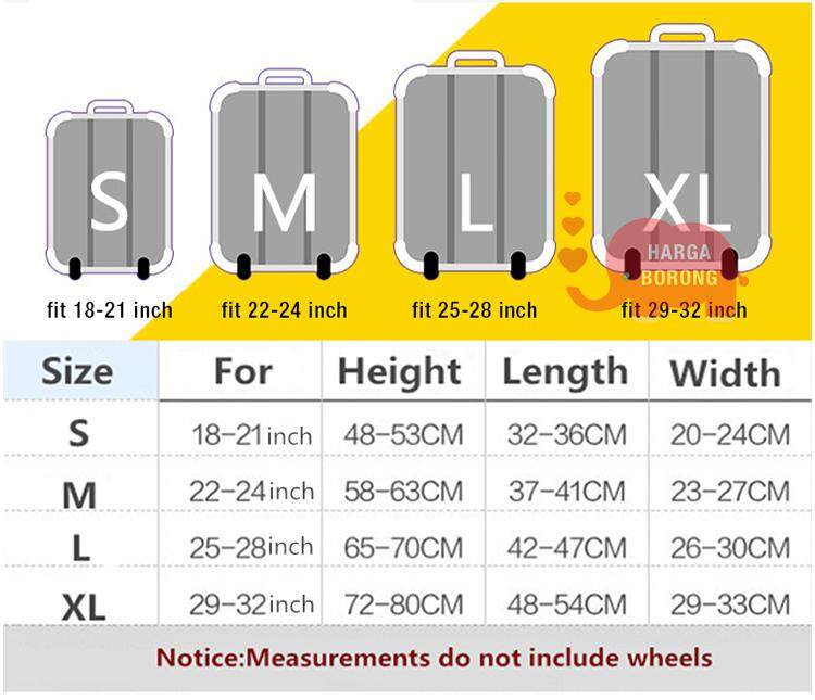 32 inch suitcase dimensions