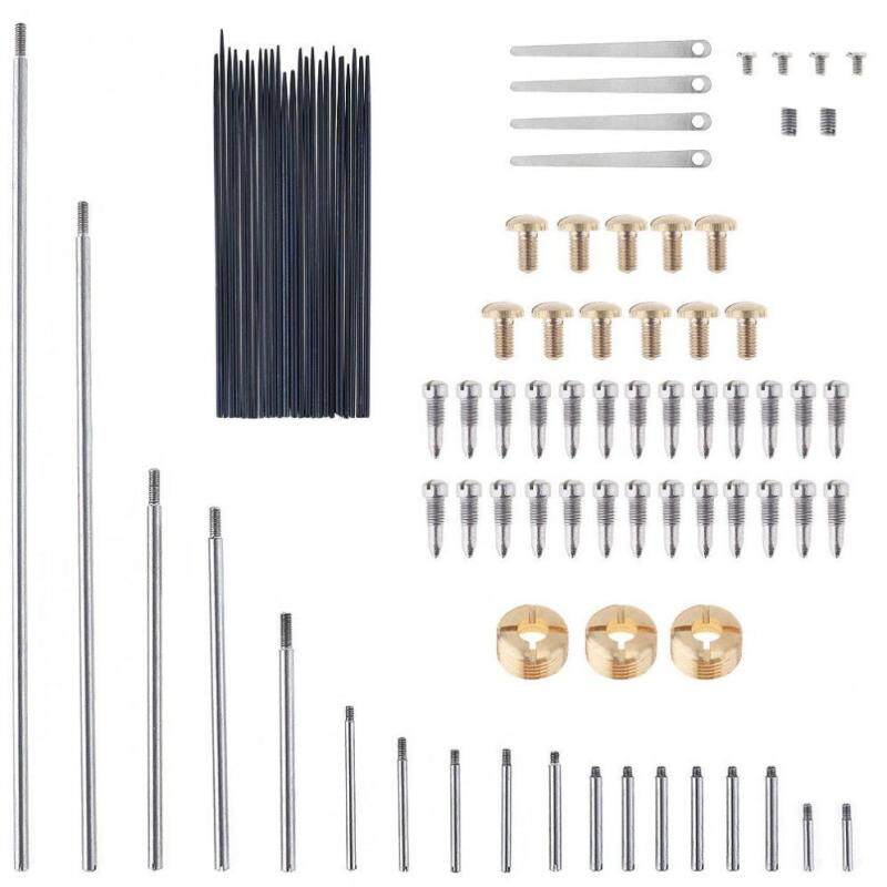 92pcs/lot Saxophone Repair Parts Set Complete Tools Saxophone Key Roller Reed Screws Needle Wind Instrument Repair Kit Malaysia