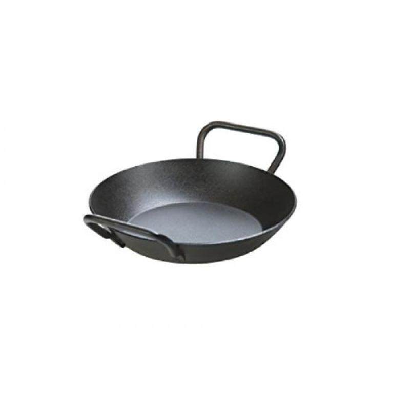 Lodge Manufacturing Company CRS8DLH Carbon Steel Skillet, 8, Black Singapore