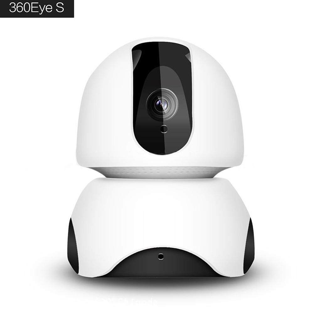 yunmiao 1080P Panoramic Camera IR Night Vision Camera Shaking Head Wifi Camera  white
