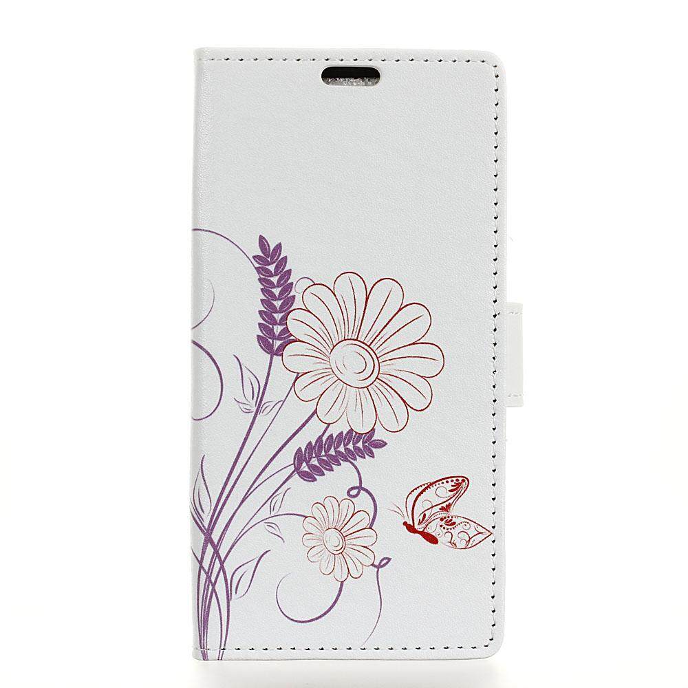 AS Beauty Phone Case for Fujitsu Arrows Be F-05J PU Leather Wallet Case Magnetic Flip Stand Cover with Card Slots - intl