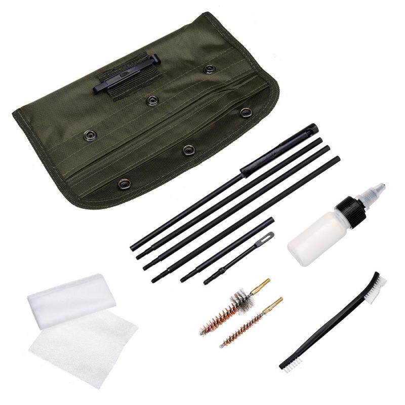 Cleaning Maintenance Kit for M16 Nylon Copper Brush Tactical Cleaning Kit w/ Storage Bag - intl