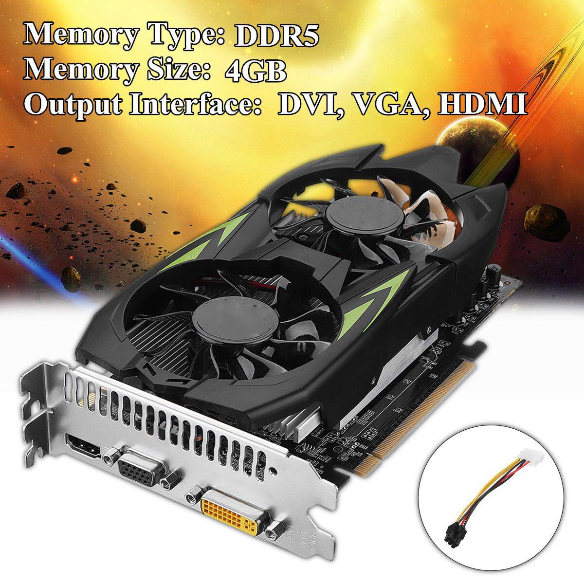 GTX980 4 GB DDR5 128Bit Permainan Kartu Grafis Pci-e Vga Dvi HDMI untuk NVIDIA GeForce-Internasional