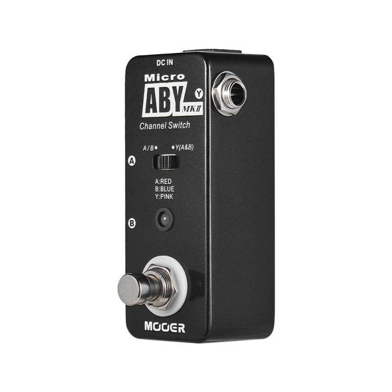 MOOER ABY MKII Channel Switch Guitar Effect Pedal True Bypass Full Metal Shell