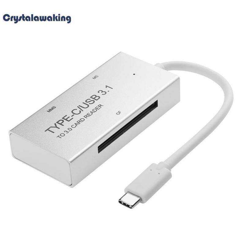 Bảng giá Aluminum Alloy USB 3.1 Type-C to 3.0 SD CF MS TF Memory Card Reader for PC Phong Vũ
