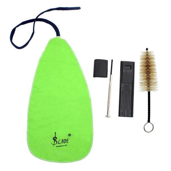 Musical Instrument Maintenance Cleaning Care Kit Set for Saxophone Clarinet Flute Including Mouthpiece Brush Cleaning Cloth Thumb Pad Reed Case Mini Screwdriver