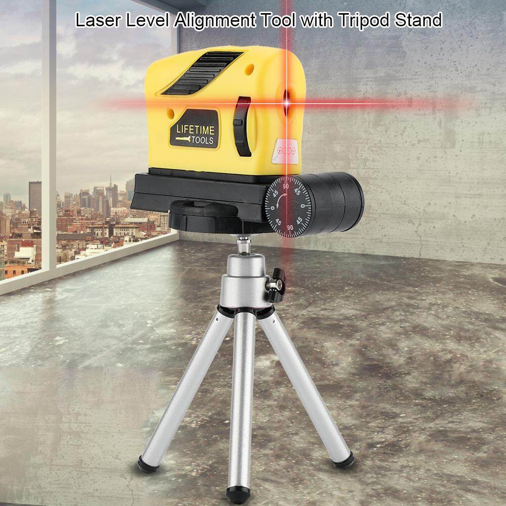 Level Point/Line/Cross Horizontal Vertical Alignment Adjustment Tool with Tripod Stand - intl