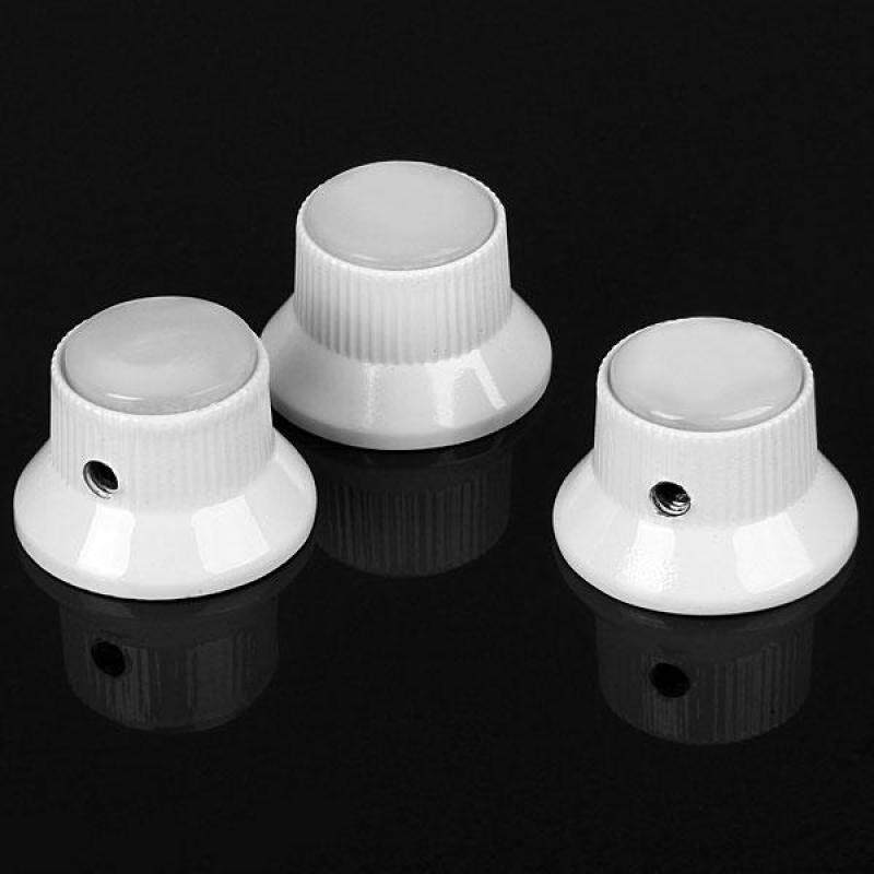 KB-56 3PCS High Quality Top Hat Style Metal Knobs with White Seashell (White) Malaysia
