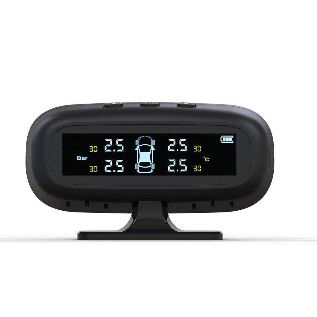 ขายร้อน USB พลังงานแสงอาทิตย์ LCD ดิจิตอลยางเครื่องวัดความดันอากาศเครื่องทดสอบการวัด