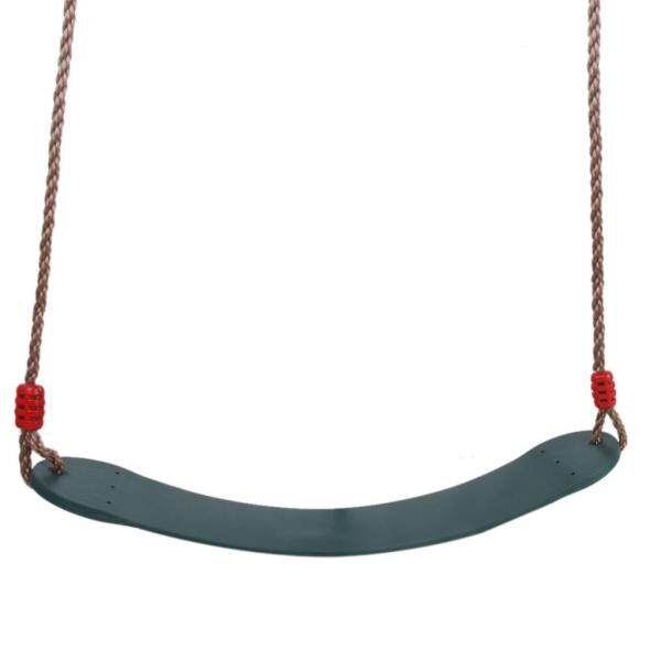 MagiDeal Outdoor Swing Set Seat with Rope Dark Green