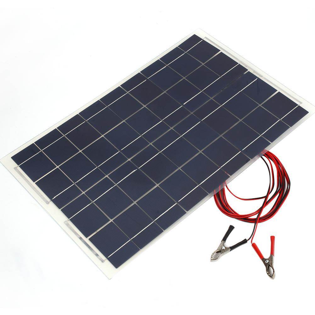 แผงโซล่าแผงพลังงานแสงอาทิตย์แผงโซลาร์เซลล์ทนทาน Universal Polycrystalline สายแบตเตอรี่รถยนต์ แผงโซล่าแผงพลังงานแสงอาทิตย์แผงโซลาร์เซลล์ทนทาน Universal Polycrystalline สายแบตเตอรี่รถยนต์