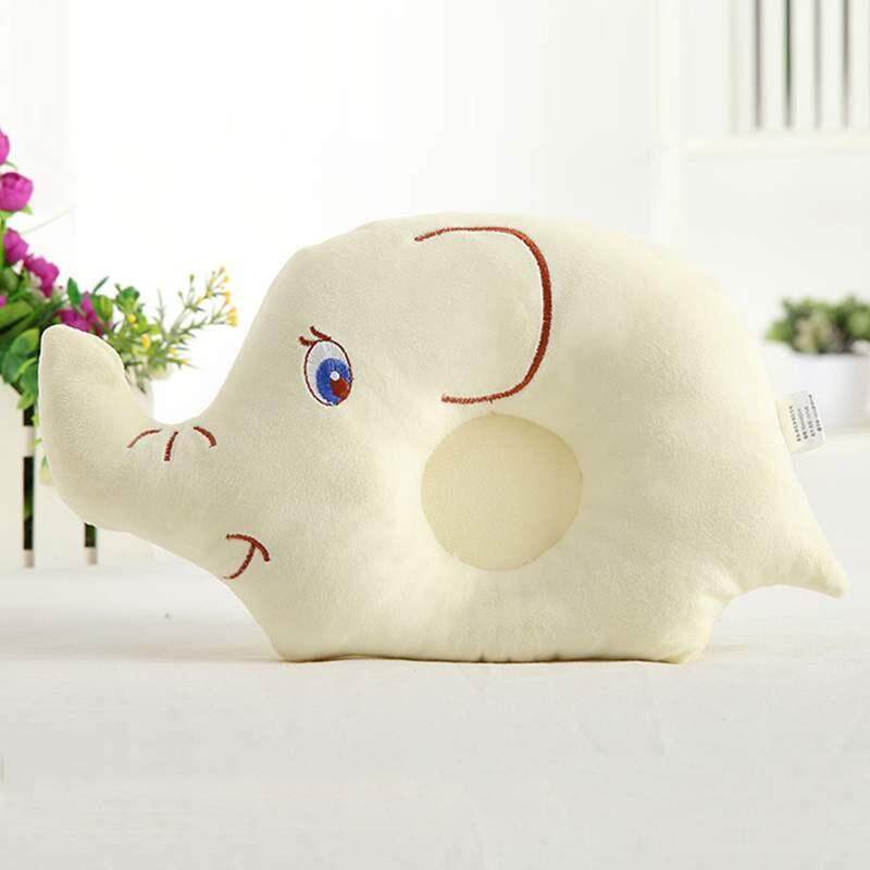 Doxiy Gajah Ergonomis Desain Bebek Brankas Penopang Tidur Positioner Bantal Empuk untuk Bayi Bayi Baru Lahir Mencegah Kepala Datar