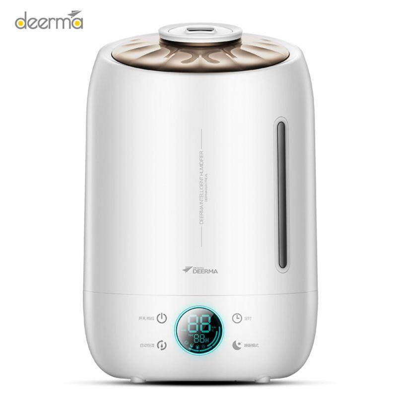 Deerma F500 Modern Ultrasonic Humidifier Upgrade Constant Humidity LED Screen Timing Available - intl Singapore