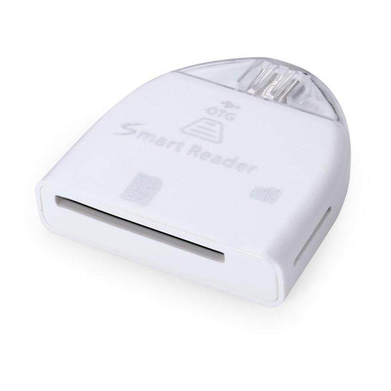 Bảng giá GOOD 2 In 1 OTG Smart Card Reader Small Size 2 Slots SD TF Memory Card Reader - intl Phong Vũ