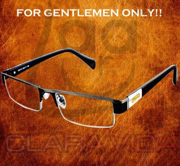 Giá bán Reading Glasses Titanium Alloy Antireflective coated with box Senator commercial BLACK business reading glasses reader read see near book/TV/computer/phone/newspaper Non spherical (QS2015)