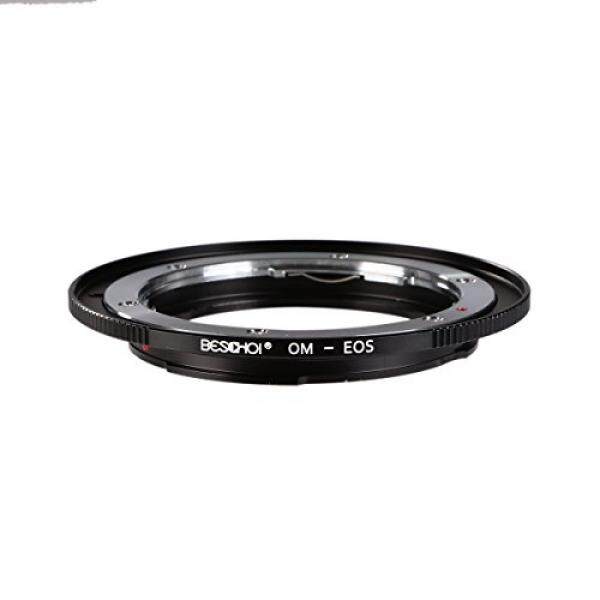 OM to EOS Lens Adapter, Beschoi Lens Mount Adapter for Olympus OM Lens to Canon EOS Camera Body, Fits Canon EOS 1D, 1DS, Mark II, III, IV, 5D, Mark II, 7D, 40D, 50D, 60D, 70D, Digital Rebel T2i, T3, T