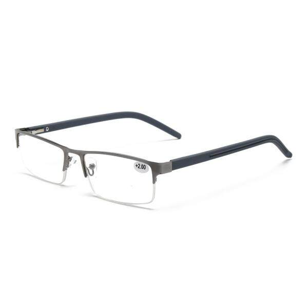 Giá bán 350 Degree Men Unisex Lightweight Clear Lens Reading Glasses Square Frame Matal Casual Eyeglasses