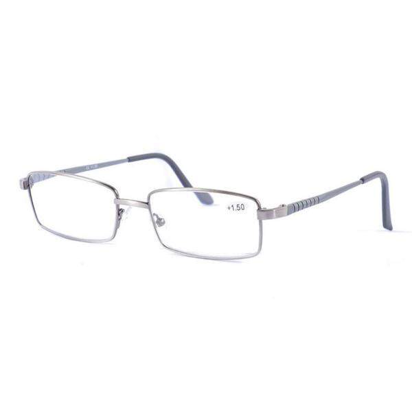 Giá bán 200 Degree Mens Vintage Casual Comfortable Presbyopic Glasses Metal Square Frame Reading Glasses