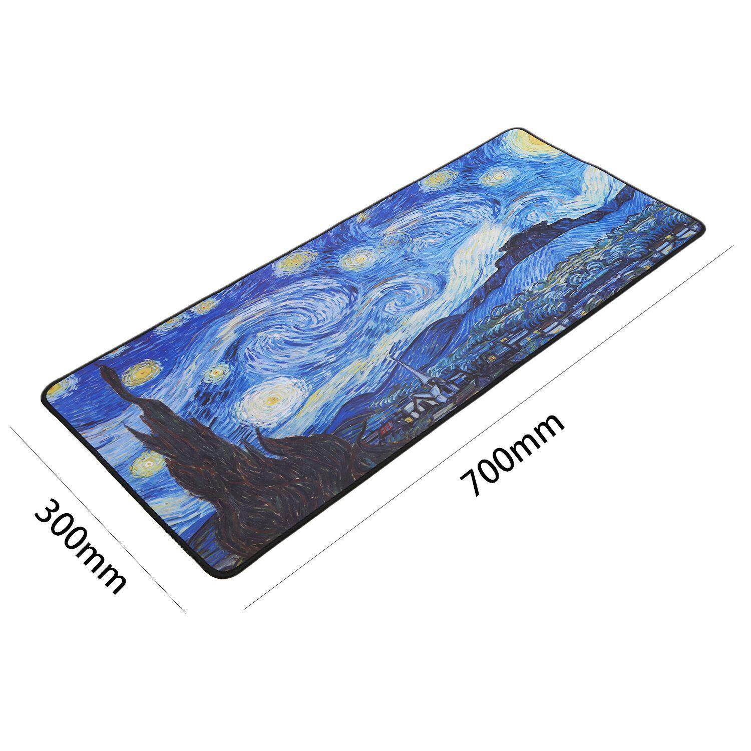 Gaming Mouse Pad Locking Edge Large Mouse Mat PC Computer Laptop Mousepad for Apple MackBook CS GO Dota2 LOL:Starry sky
