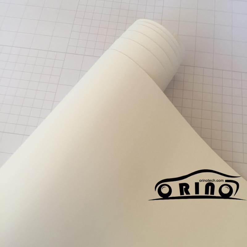 【Best-Selling】 Go Riders Auto Parts Miếng Dán Vinyl Mờ Màu Trắng 10/20/30/40/50X152Cm Miếng Dán Vinyl Bọc Xe Hơi Mờ Có Rãnh Thoát Khí Miếng Dán Mờ Cho Đề Can Giấy Bạc Xe Máy Ô Tô
