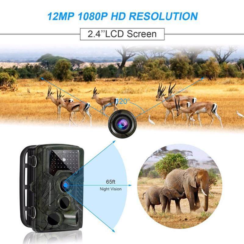 moyaa HC800A 1080P 12MP Trail Camera Home Security Cam Hunting Scout Farm Night Vision - intl