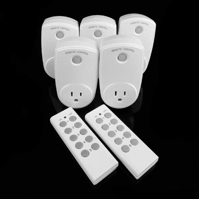 ELEC 10A Home Wireless Smart Remote Control Power Outlet Wifi Socket Switch US Plug