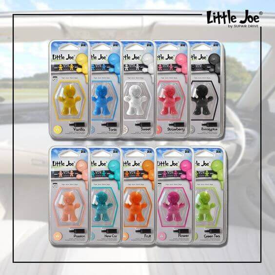 Little Joe Car Air freshener Made in Italy High Quality (Green Tea