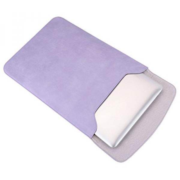 Macbook Sarung Ringan, Yerwal 11-12 Kulit PU Inci Sarung Laptop Case Tempat Tablet Perjalanan Case Tas MacBook Air acer Samsung Dell Hp Asus Chromebook Ultrabook 11-12-Intl