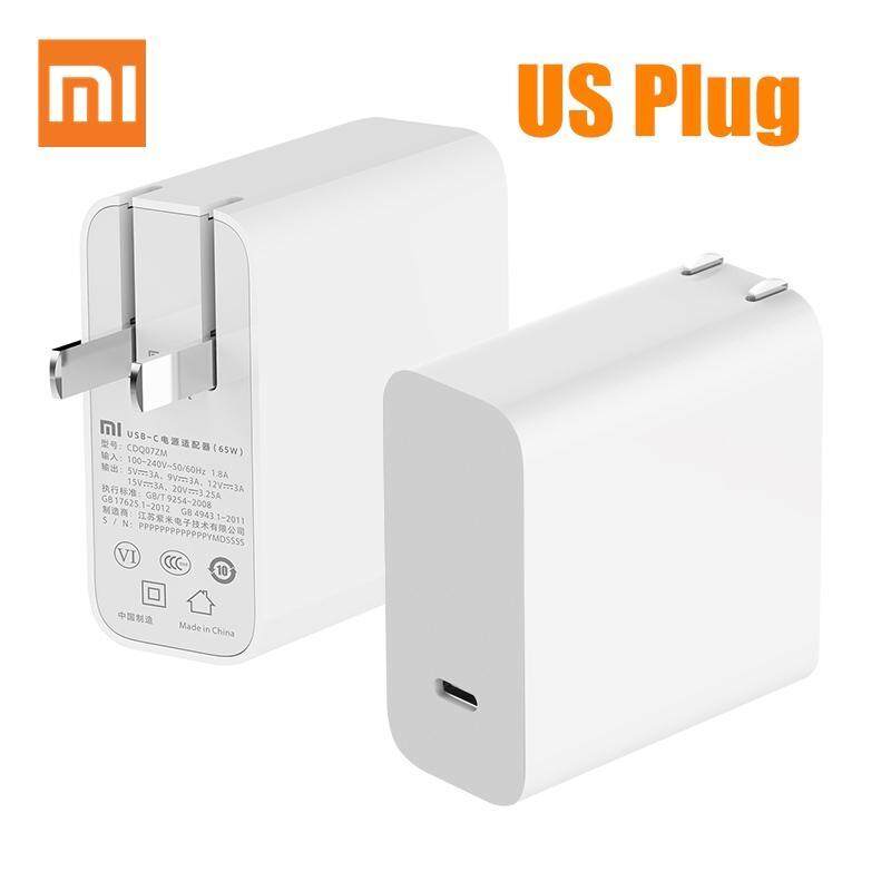 [GENUINE] Xiaomi CDQ07ZM USB-C 65W Power Adapter [US Plug] White Color