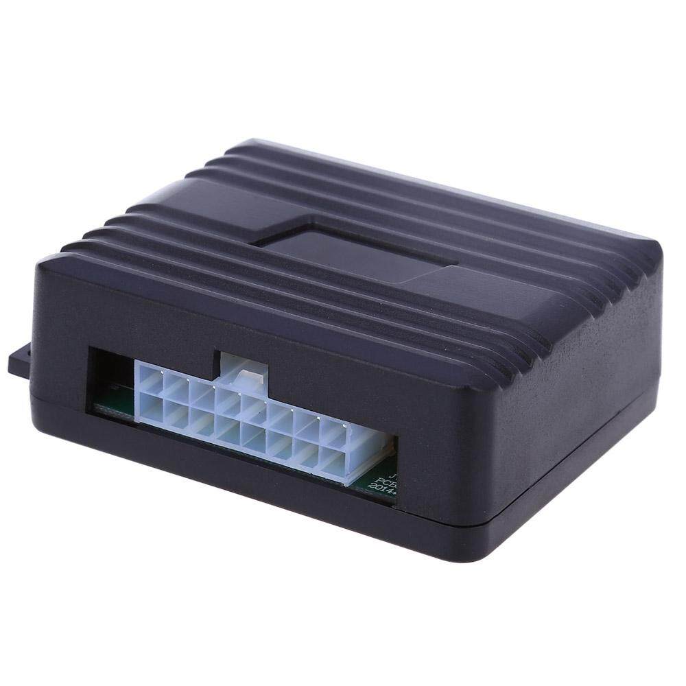 Universal Auto Jendela Tenaga Listrik Mobil Roll Up Lebih Dekat untuk Dua Pintu-Hitam-16*8.5*6.5 Cm