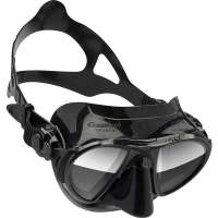 Cressi NANO Freediving Mask Professional Spearfhishing Black Silicone Skirt 2 Window Dive for Adults