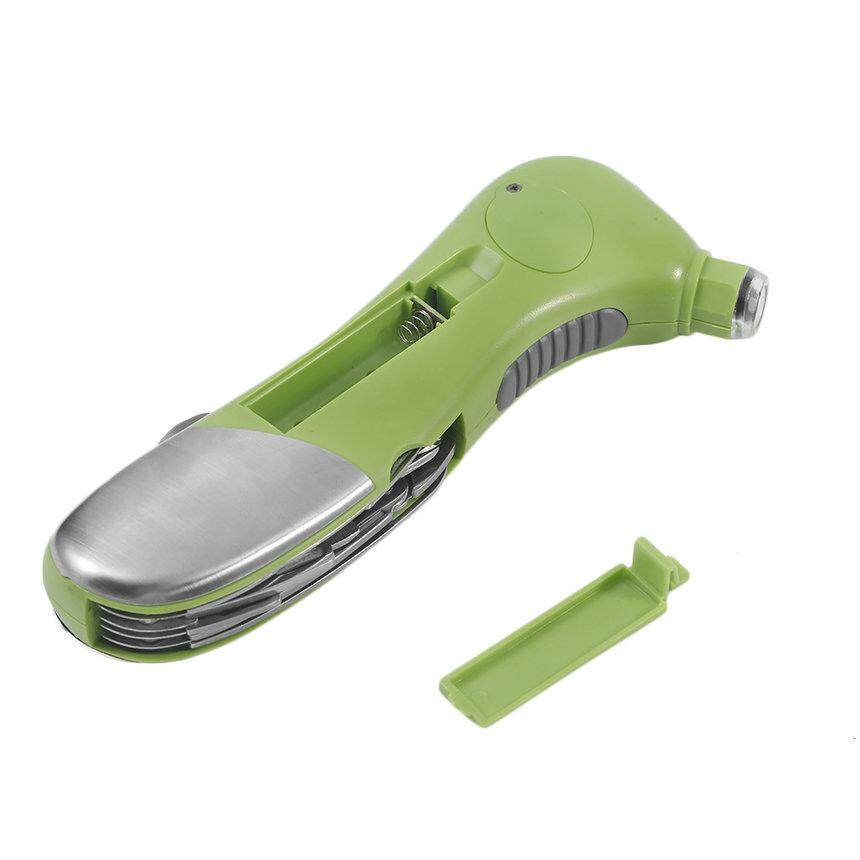 Multi Function Car Tool with Digital Tire Pressure Gauge Safety Hammer Flashlight Torch Outdoor Safety