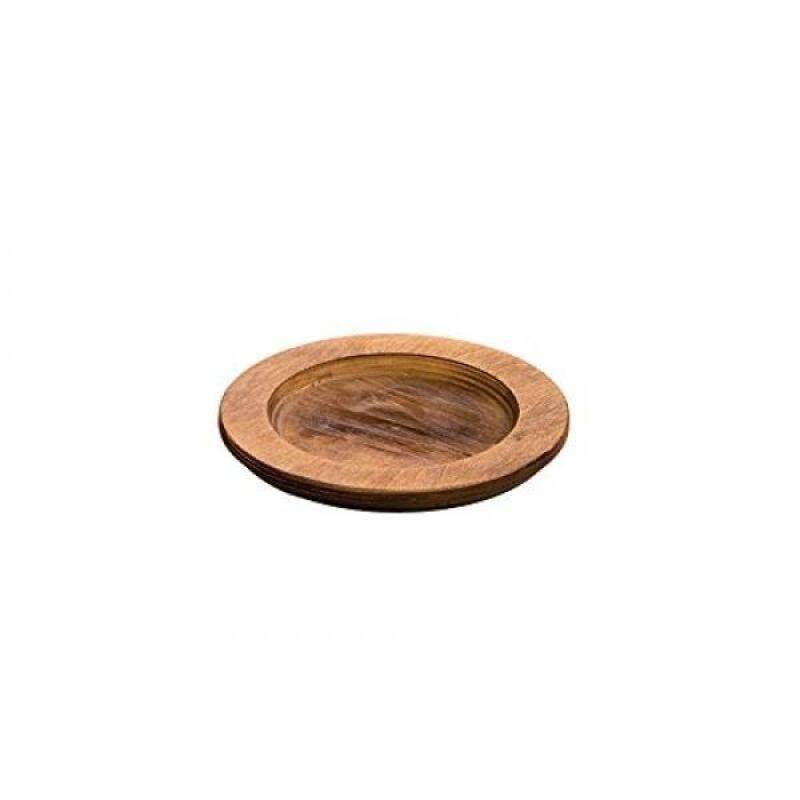 Lodge U3RP 8 Round Walnut Stained Wood Underliner / From USA Singapore