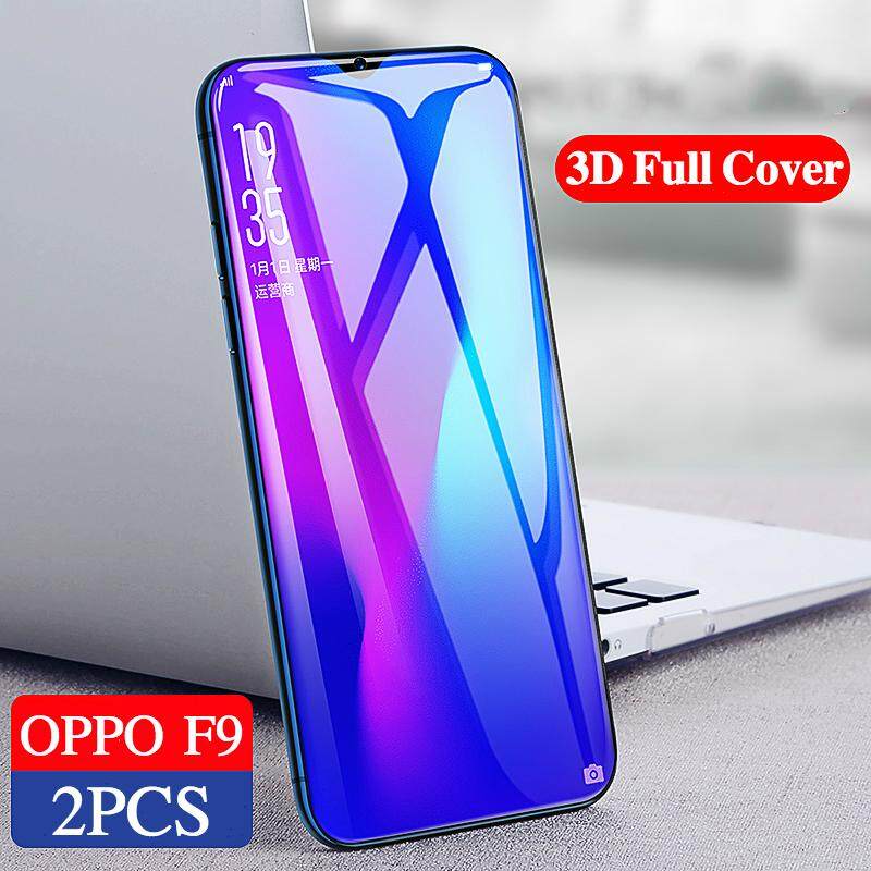 2pcs for OPPO F9 Tempered Glass Screen Protector for OPPO F9 3D Full Screen Cover Film