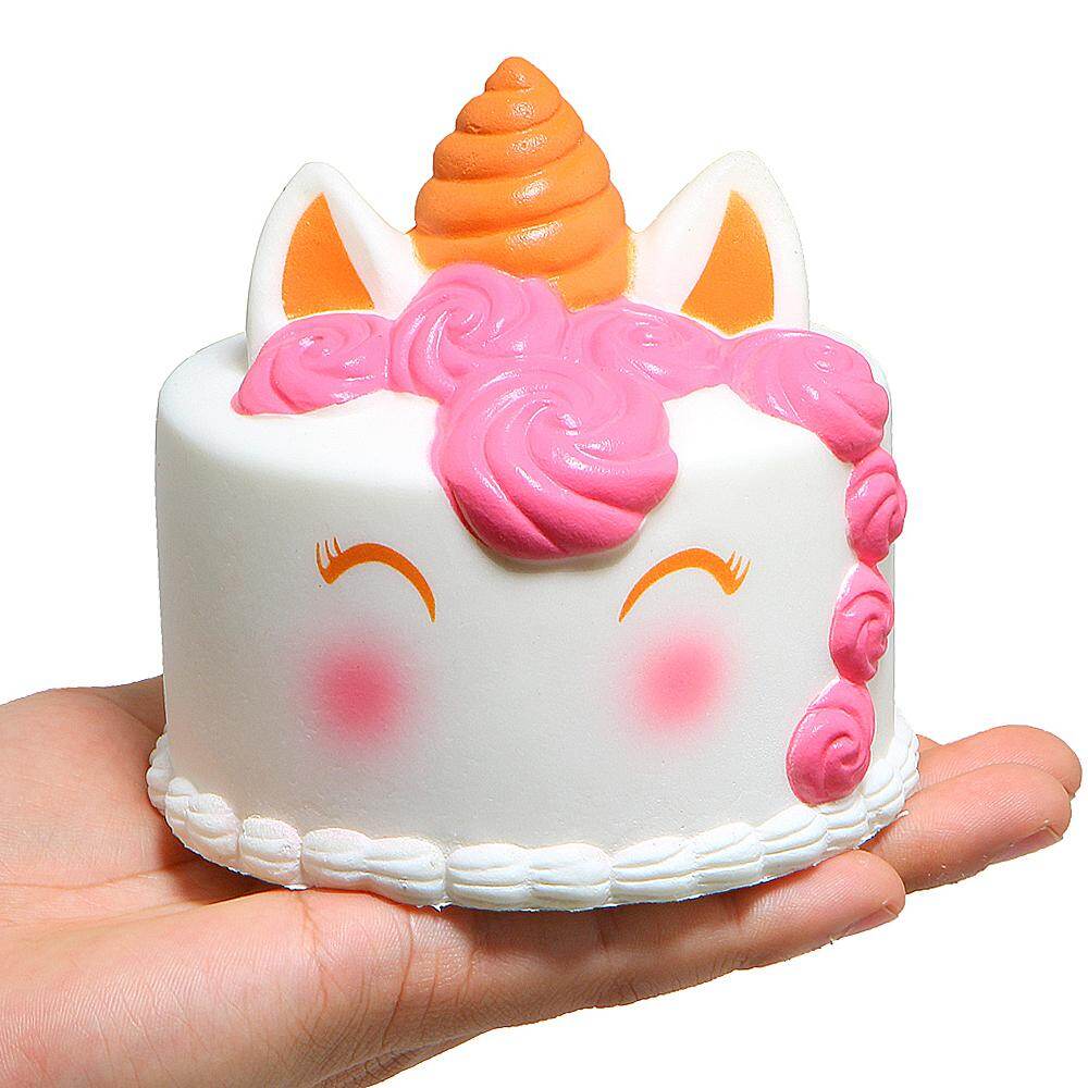 Jumbo Squishy Cute Mermaid Cake Squishies Slow Rising Squeeze Toy