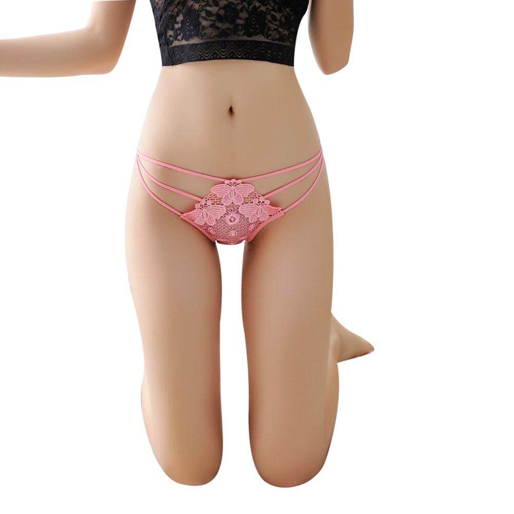 Inesshop ผู้หญิงเซ็กซี่ลูกไม้เข็มขัดสตรีสไตล์วินเทจโปร่งใส Comfort กางเกงระบายอากาศได้กางเกง - INTL Inesshop ผู้หญิงเซ็กซี่ลูกไม้เข็มขัดสตรีสไตล์วินเทจโปร่งใส Comfort กางเกงระบายอากาศได้กางเกง - INTL