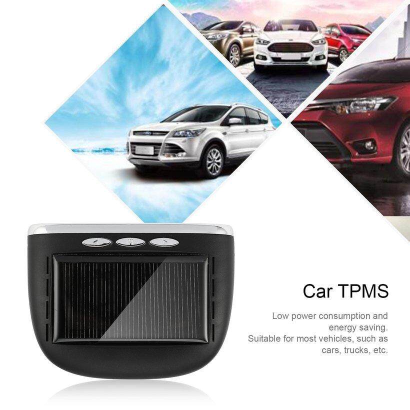 Wond พลังงานแสงอาทิตย์จอแอลซีดีรถ TPMS ยางความดันการตรวจสอบระบบความปลอดภัย - นานาชาติ